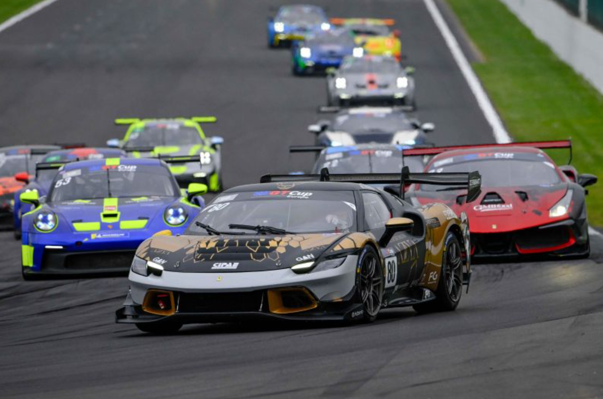 Maiden win for Mertel’s Demarchi-Patrinicola and the Ferrari 296 Challenge